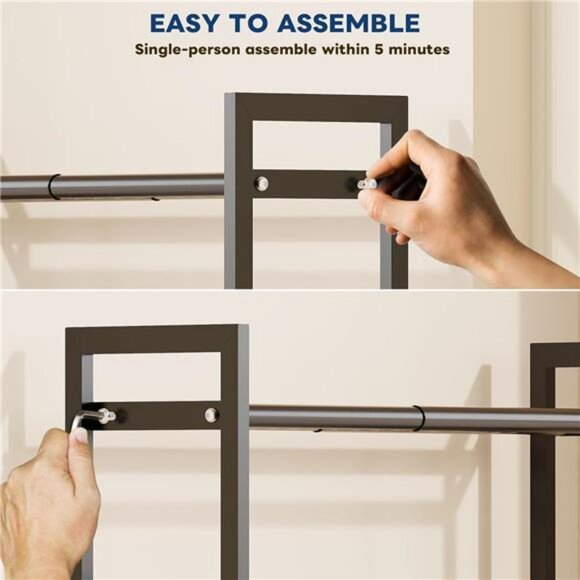 Expandable shoe rack 3 tier adjustable shoe organizer for closet entryway storag - Picture 6 of 8